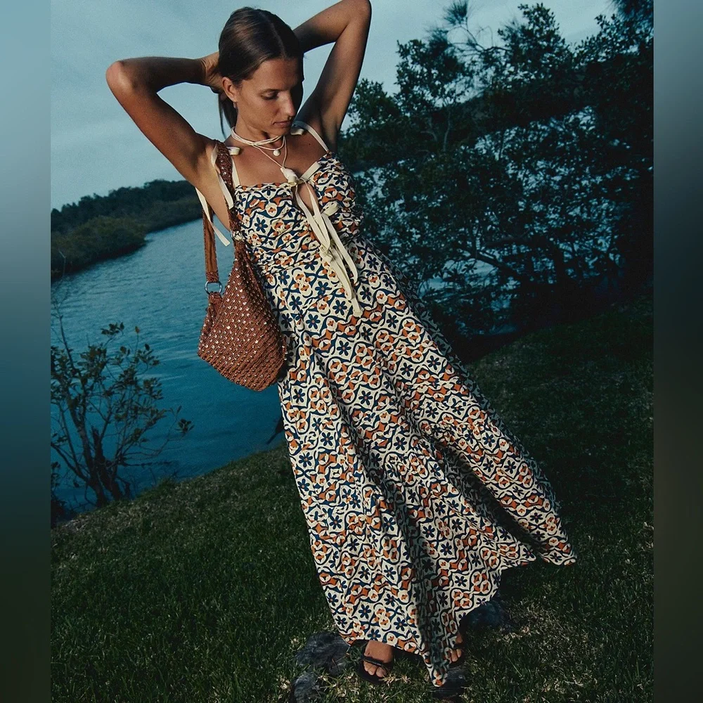 Free People Palma Printed Dress - Picture 6 of 8